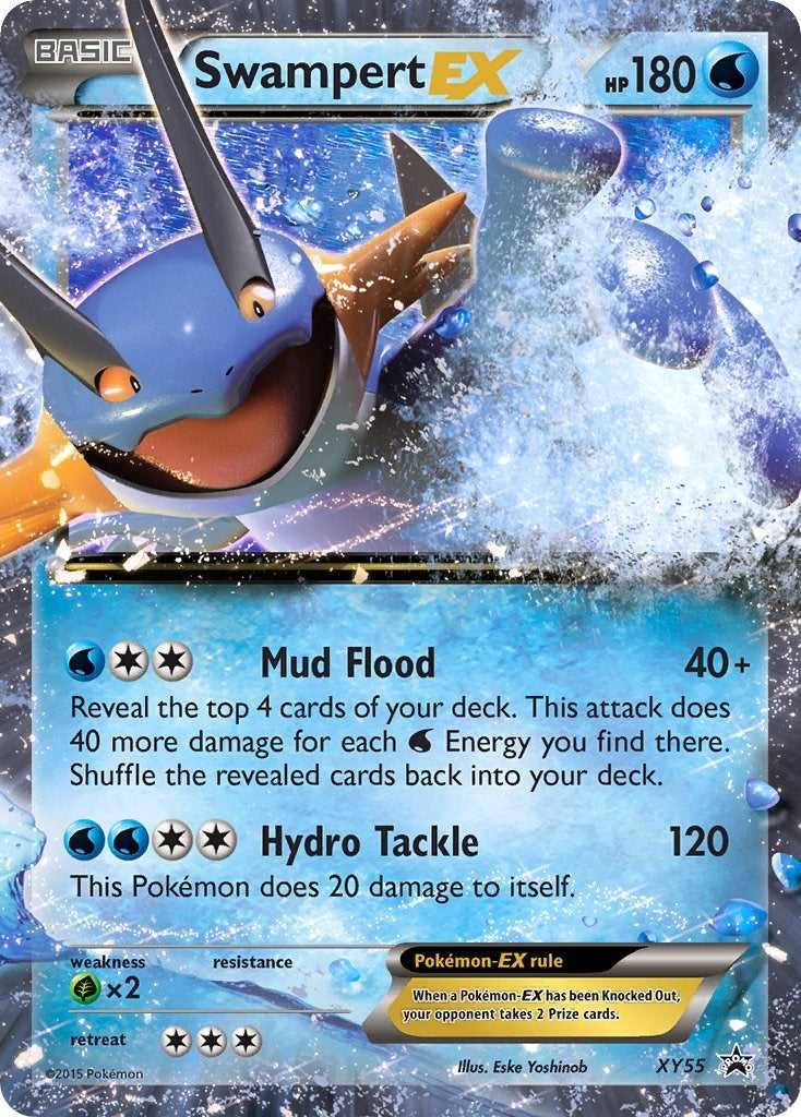 Image for Swampert EX - XY55 (XY55) (PR) - Pokemon
