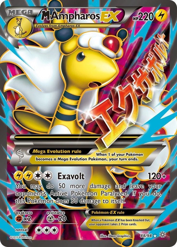 Image for M Ampharos EX (88 Full Art) (88/98) (AOR) - Pokemon