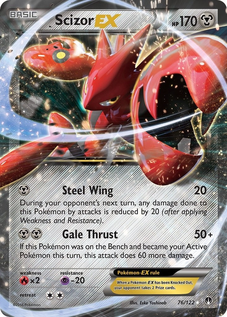 Image for Scizor EX (76/122) (BKP) - Pokemon