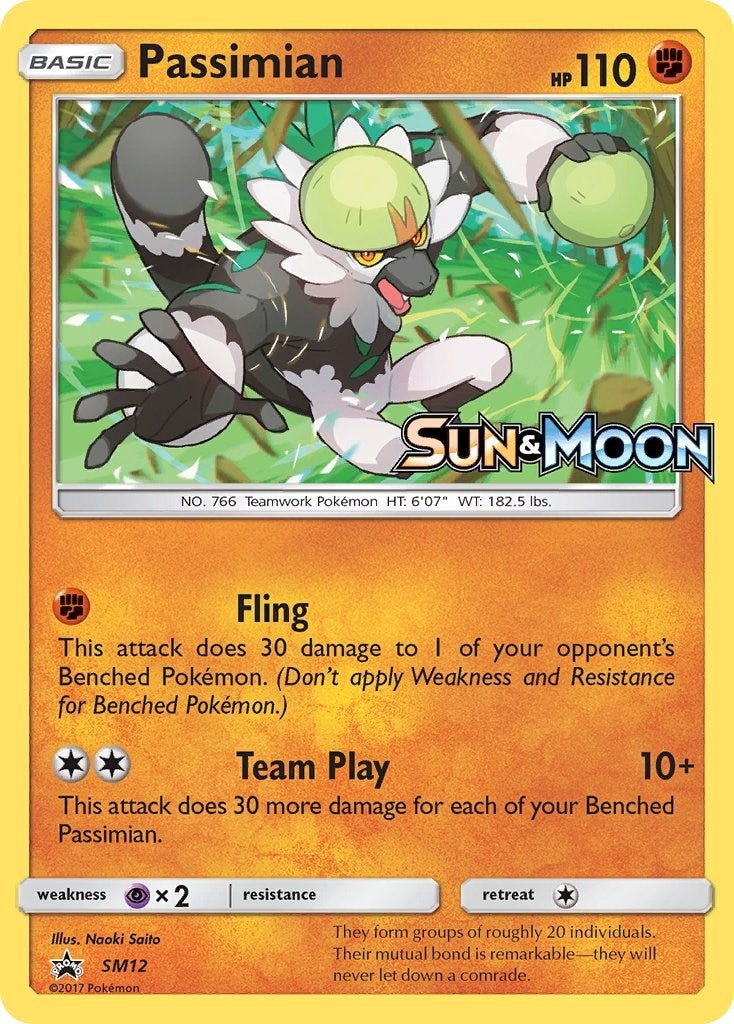 Image for Passimian - SM12 (Prerelease) (SM12) (SMP) - Pokemon