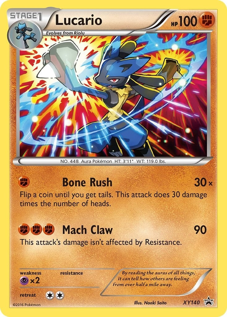 Image for Lucario - XY140 (XY140) (PR) - Pokemon