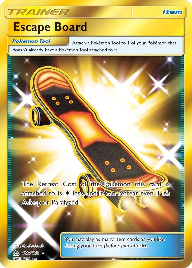 Image for Escape Board (Secret Rare) (167/156) (SM05) - Pokemon