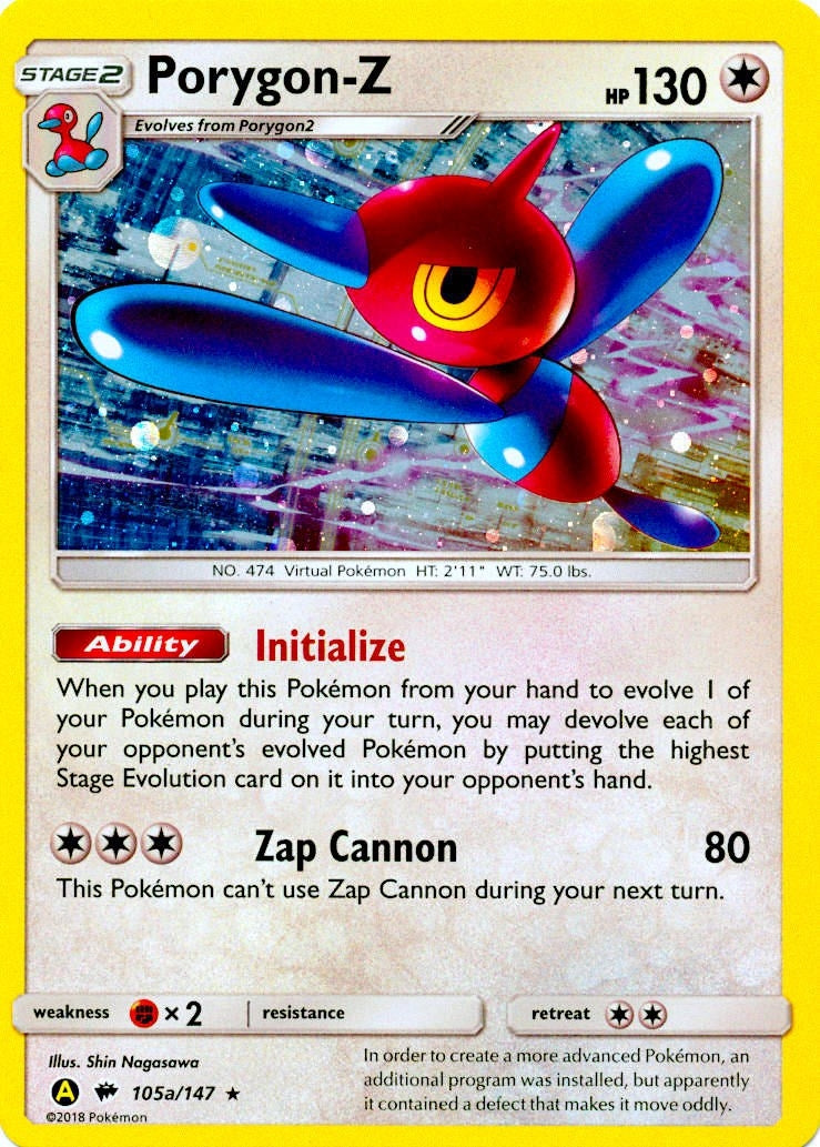 Image for Porygon-Z - 105a/147 (105a/147) (PR) - Pokemon