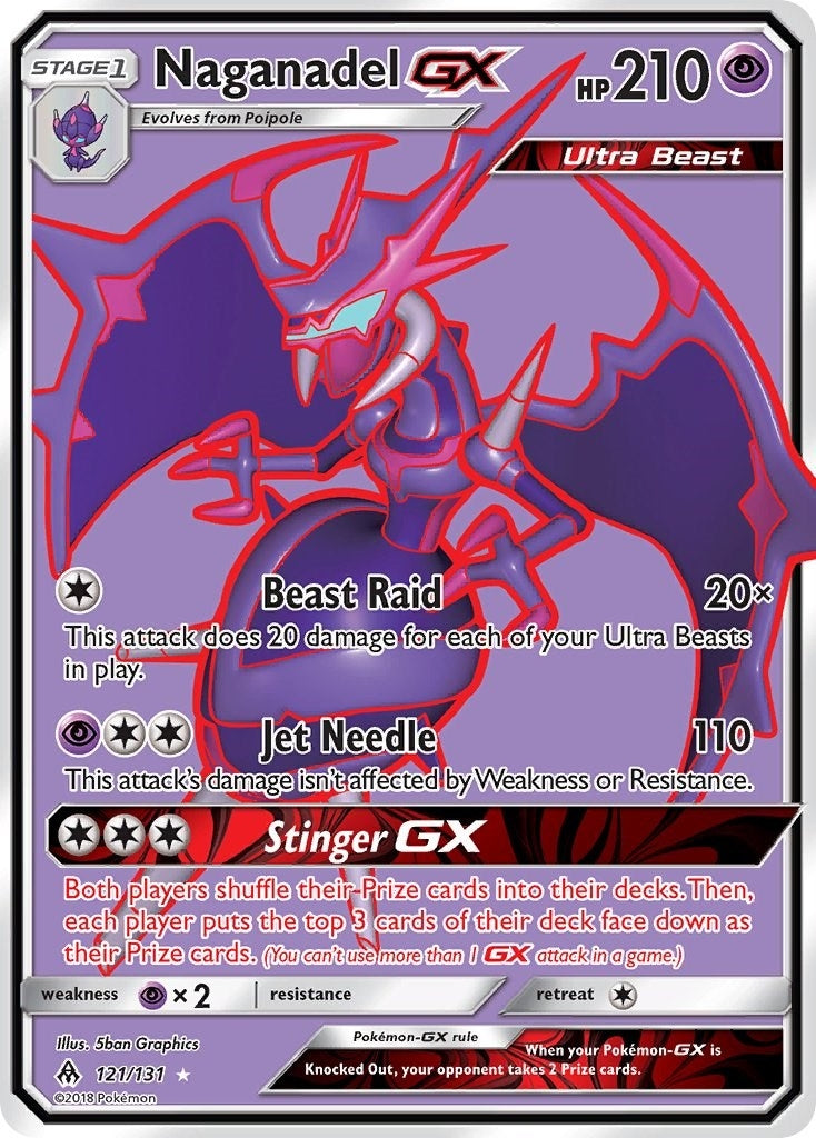 Image for Naganadel GX (Full Art) (121/131) (SM06) - Pokemon