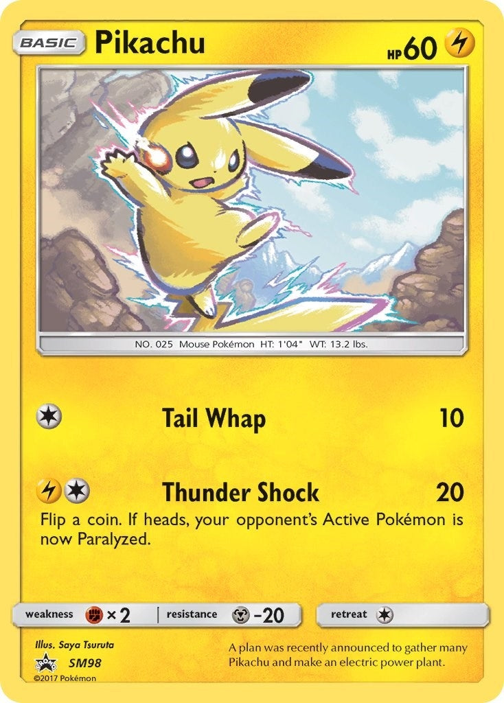 Image for Pikachu - SM98 (SM98) (SMP) - Pokemon