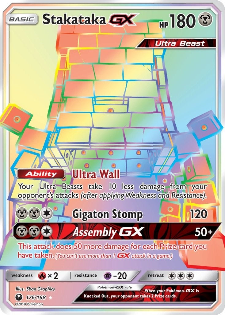 Stakataka GX (Secret) (176/168) (CES)