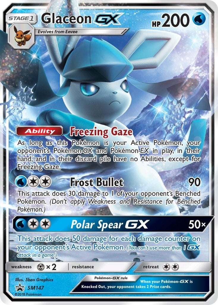 Glaceon GX - SM147 (SM147) (SMP)