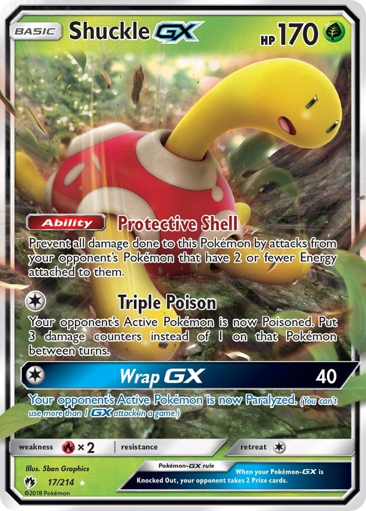 Shuckle GX (17/214) (SM8)