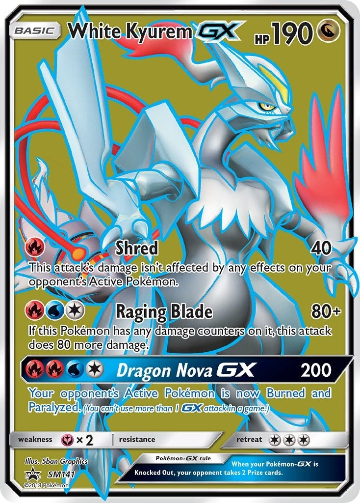 Image for White Kyurem GX - SM141 (SM141) (SMP) - Pokemon