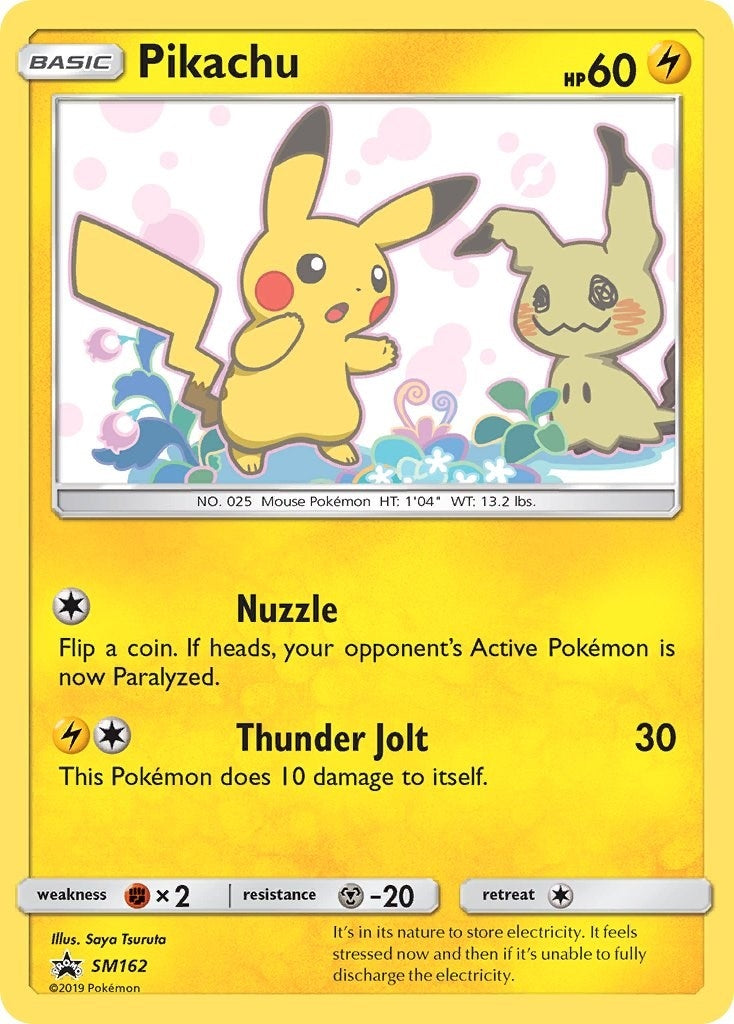 Image for Pikachu - SM162 (SM162) (SMP) - Pokemon