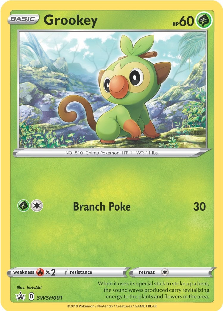 Grookey - SWSH001 (SWSH001) (SWSD)