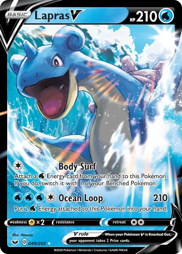 Image for Lapras V (049/202) (SWSH01) - Pokemon