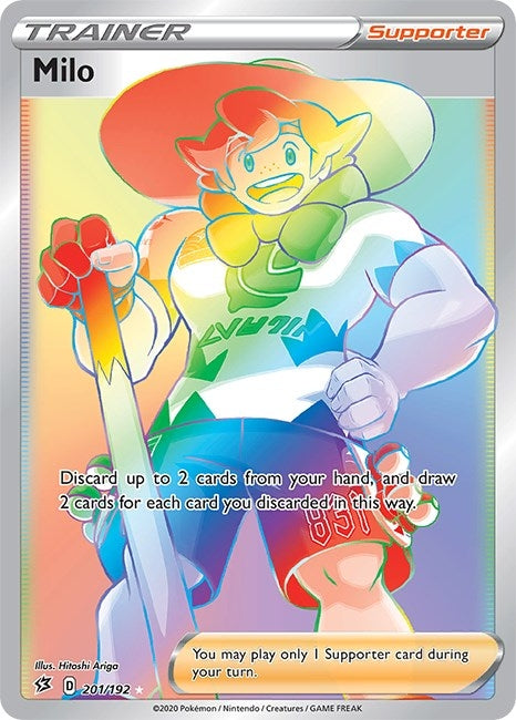 Image for Milo (Secret) (201/192) (SWSH02) - Pokemon