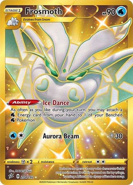 Image for Frosmoth (Secret) (204/192) (SWSH02) - Pokemon