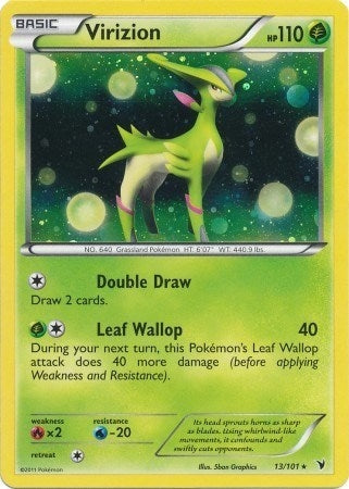 Image for Virizion - 13/101 (Cosmos Holo) (013/101) (BLE) - Pokemon