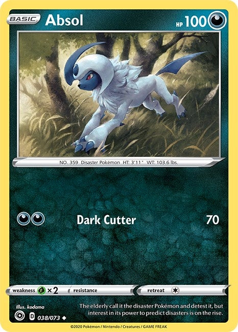 Image for Absol (38/73) (CHP) - Pokemon