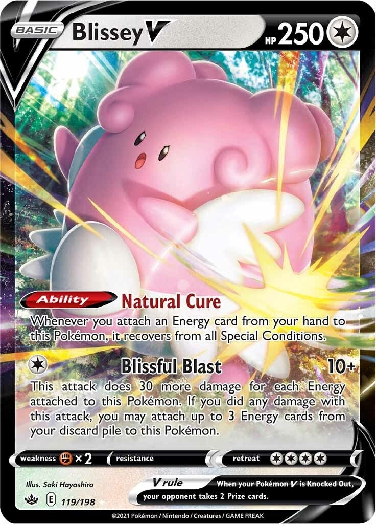 Image for Blissey V (119/198) (SWSH06) - Pokemon