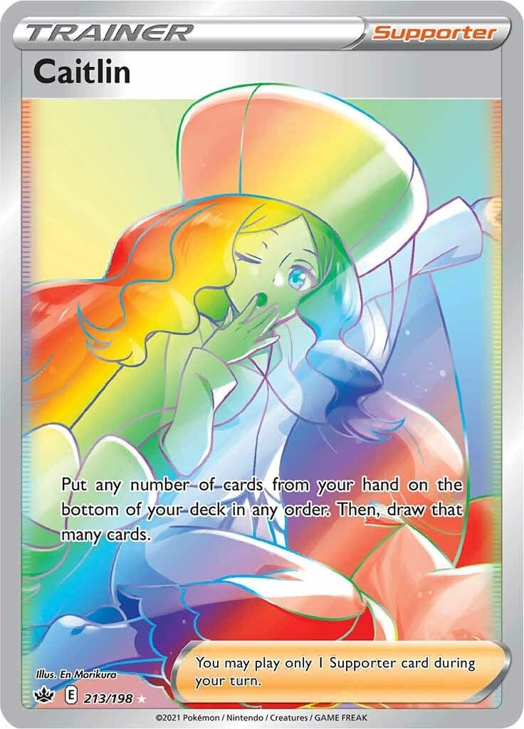 Image for Caitlin (Secret) (213/198) (SWSH06) - Pokemon