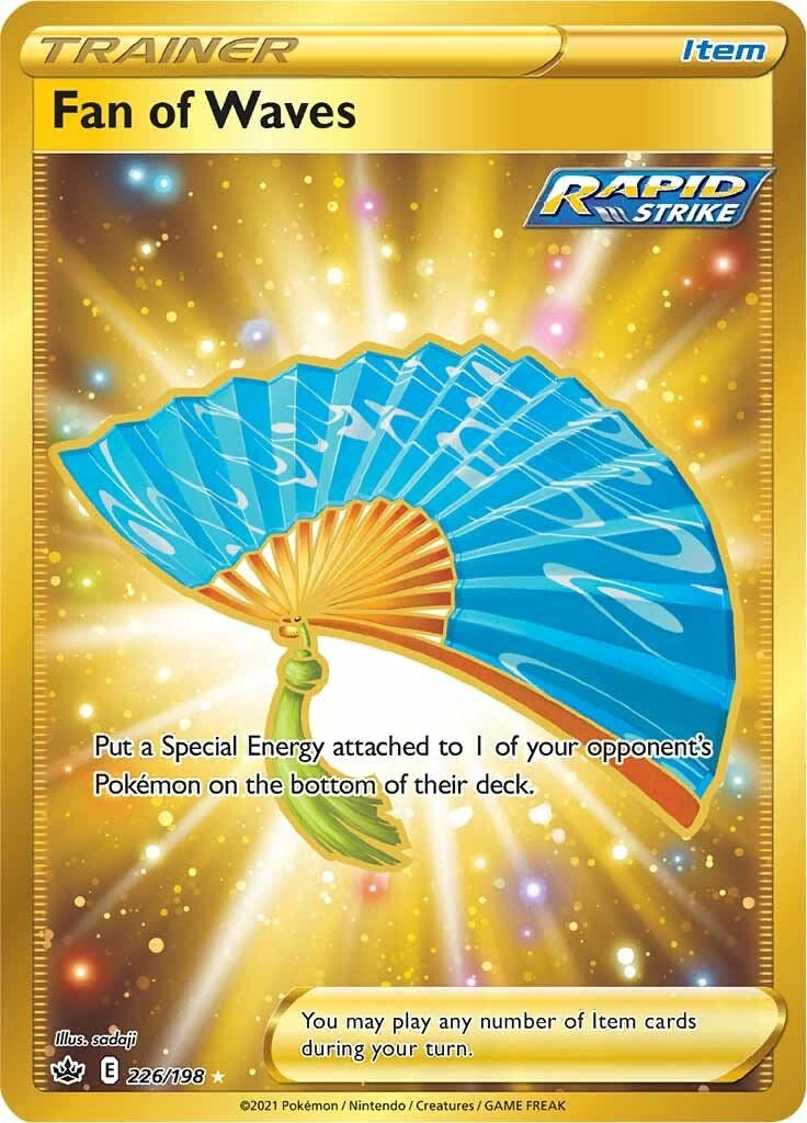 Image for Fan of Waves (Secret) (226/198) (SWSH06) - Pokemon