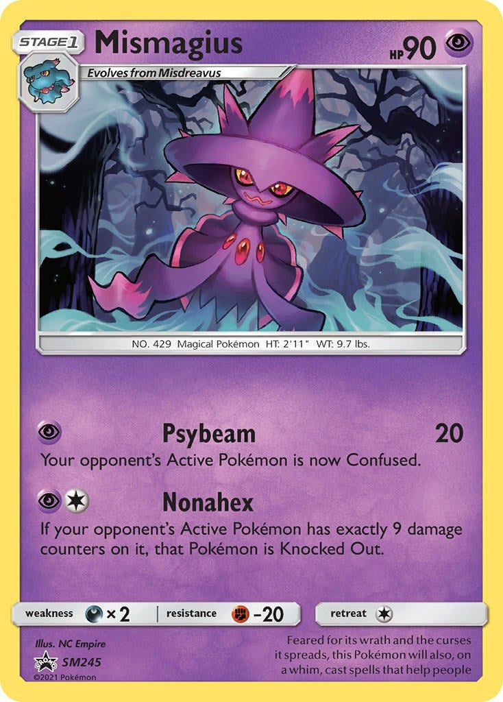 Image for Mismagius - SM245 (SM245) (SMP) - Pokemon
