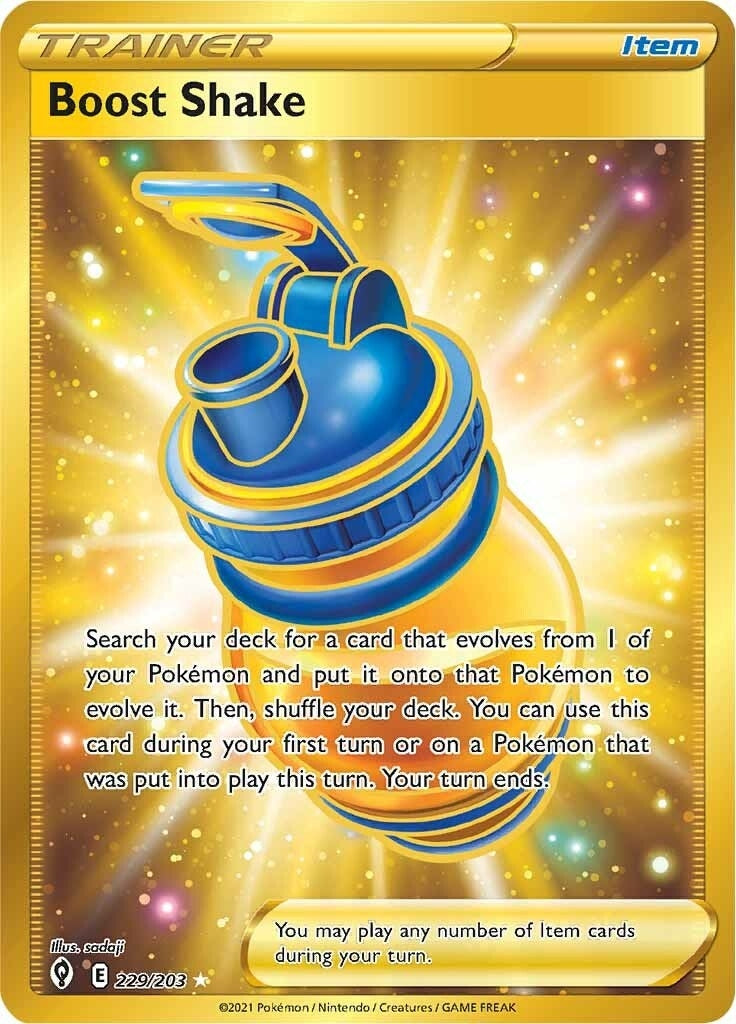 Boost Shake (Secret) (229/203) (SWSH07)