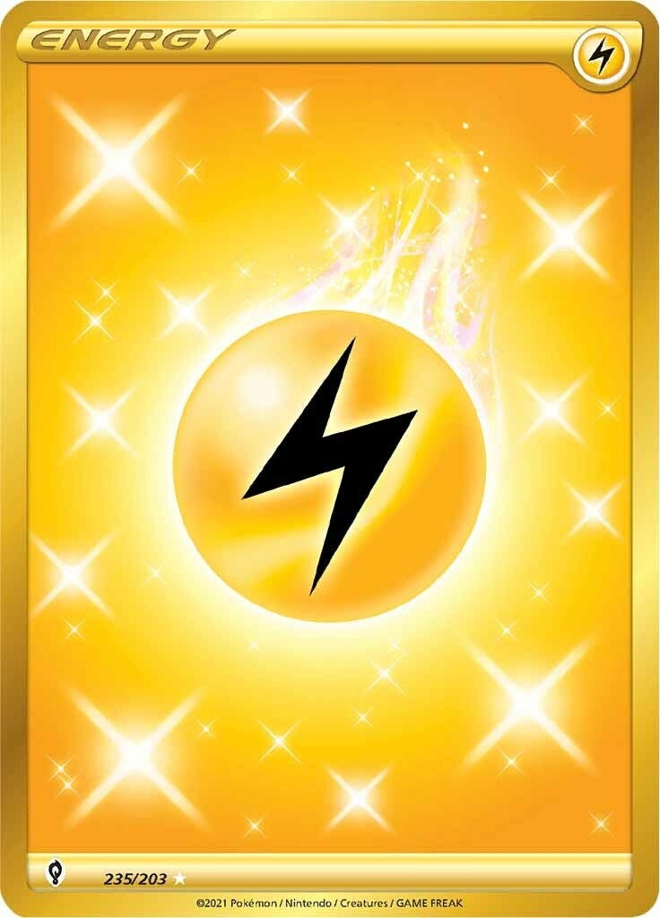 Image for Lightning Energy (Secret) (235/203) (SWSH07) - Pokemon