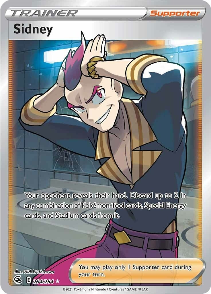 Image for Sidney (Full Art) (264/264) (SWSH08) - Pokemon