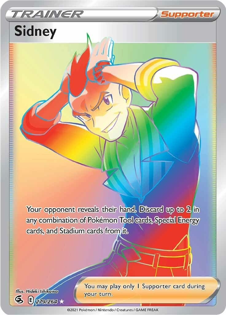 Image for Sidney (Secret) (279/264) (SWSH08) - Pokemon
