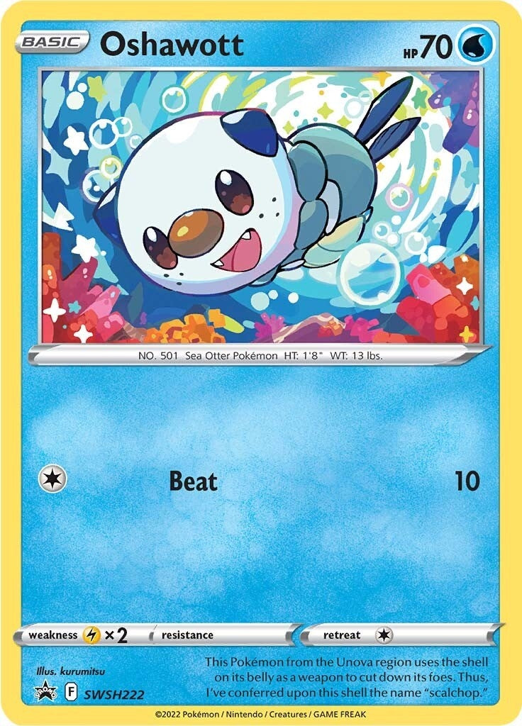 Oshawott - SWSH222 (SWSH222) (SWSD)