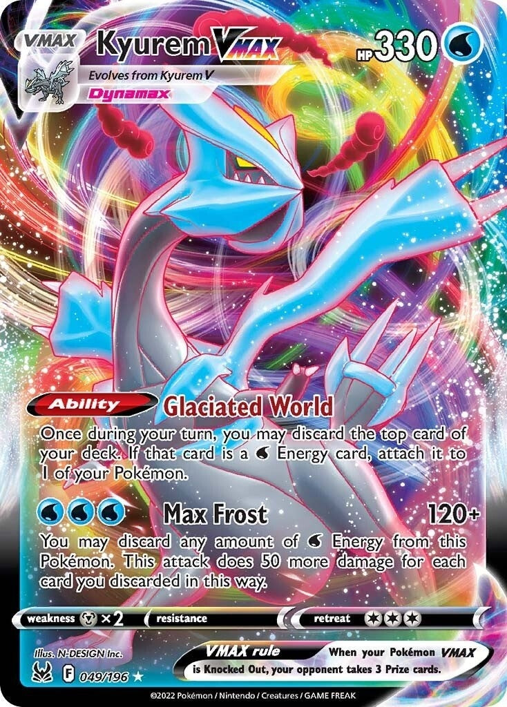 Kyurem VMAX (049/196) (SWSH11)