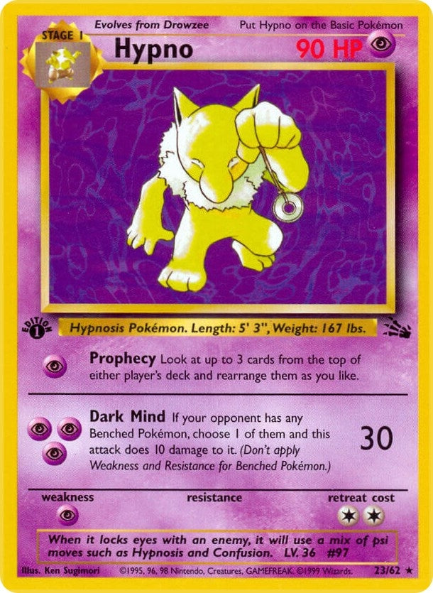 Hypno (23) (23/62) (FO)