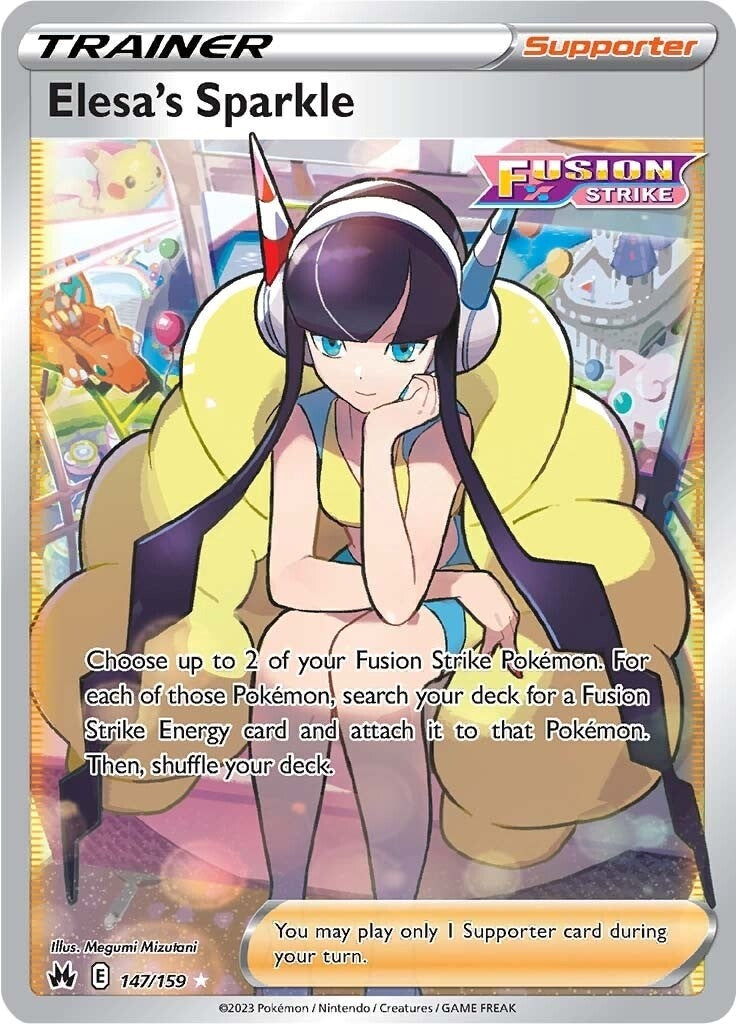Image for Elesa's Sparkle (Full Art) (147/159) (CRZ) - Pokemon