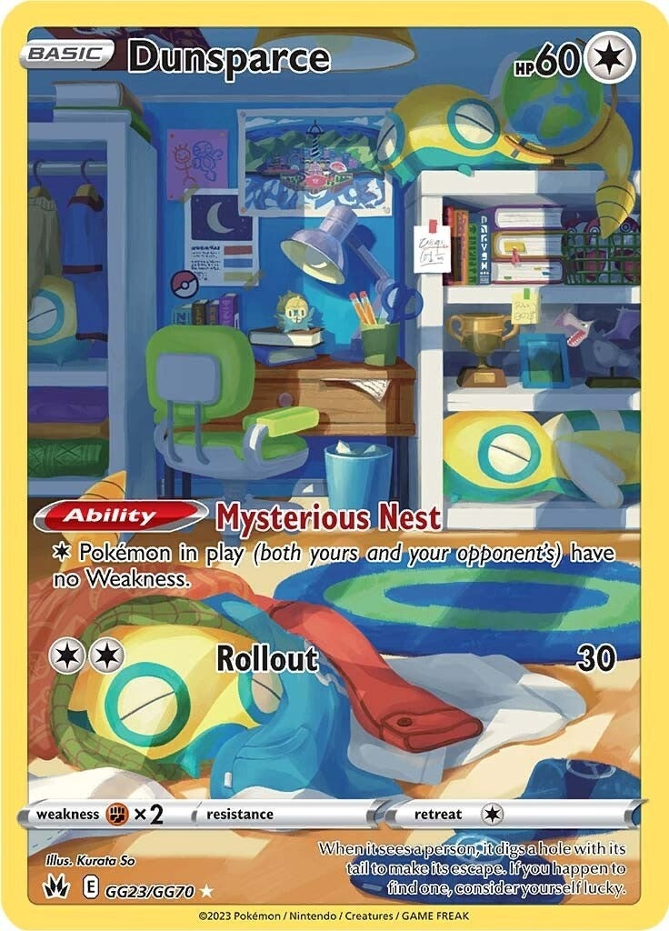 Image for Dunsparce (GG23/GG70) (CRZ:GG) - Pokemon
