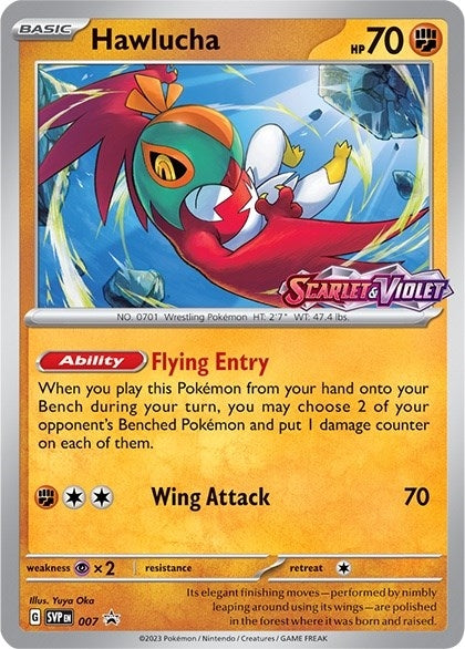 Image for Hawlucha - 007 (Prerelease) (007) (SVP) - Pokemon