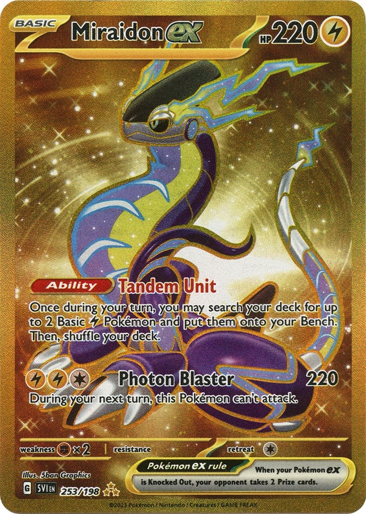 Miraidon ex (253/198) (SVI)