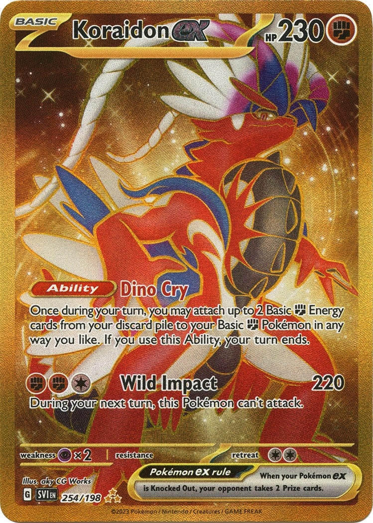Koraidon ex (254/198) (SVI)