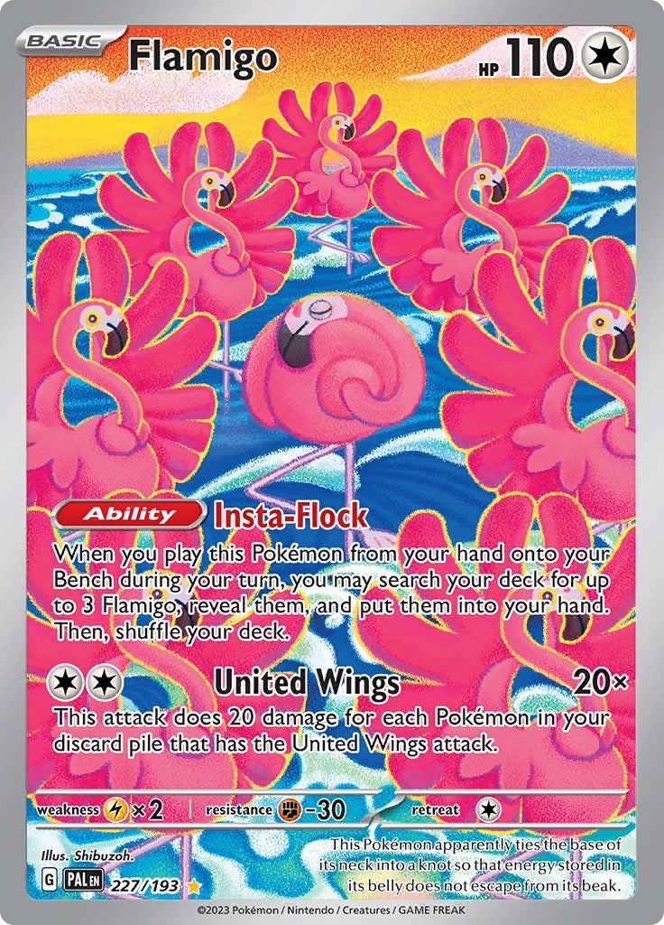 Image for Flamigo (227/193) (PAL) - Pokemon