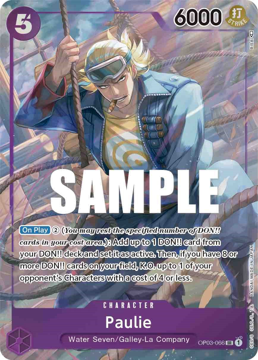 Paulie (Alternate Art) (OP03-066) (OP03)