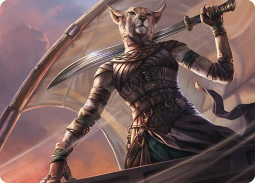 Image for Mirri, Weatherlight Duelist Art Card (28) - Magic: The Gathering
