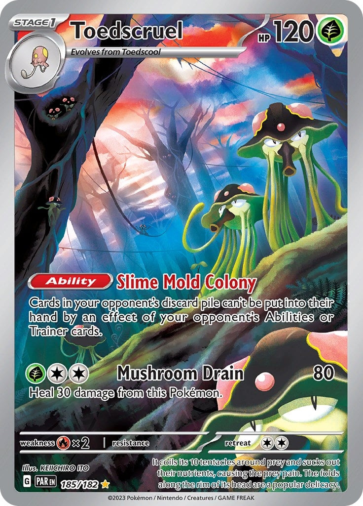 Image for Toedscruel (185/182) (PAR) - Pokemon