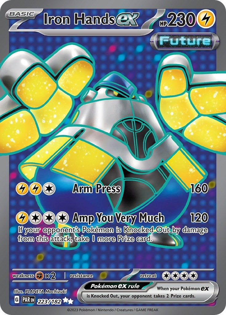 Image for Iron Hands ex (223/182) (PAR) - Pokemon
