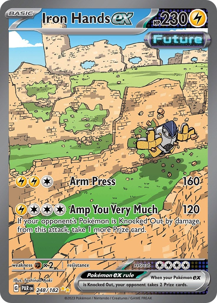 Image for Iron Hands ex (248/182) (PAR) - Pokemon