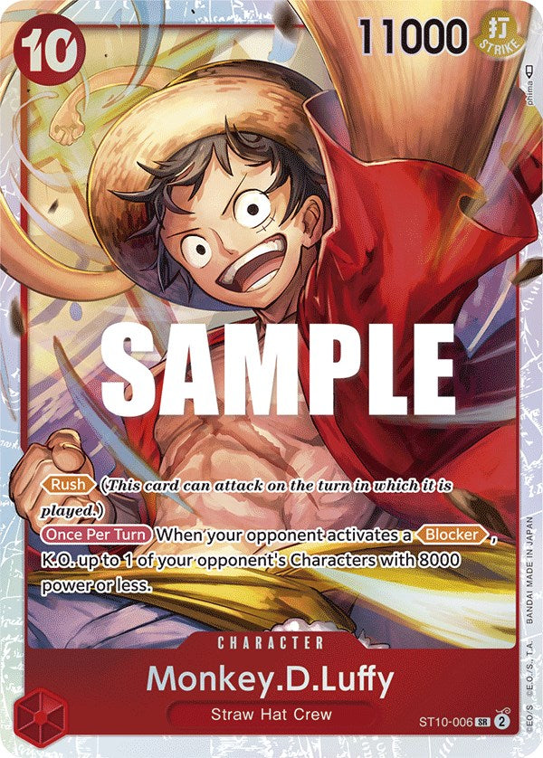 Monkey.D.Luffy (006) (ST10-006) (ST-10)