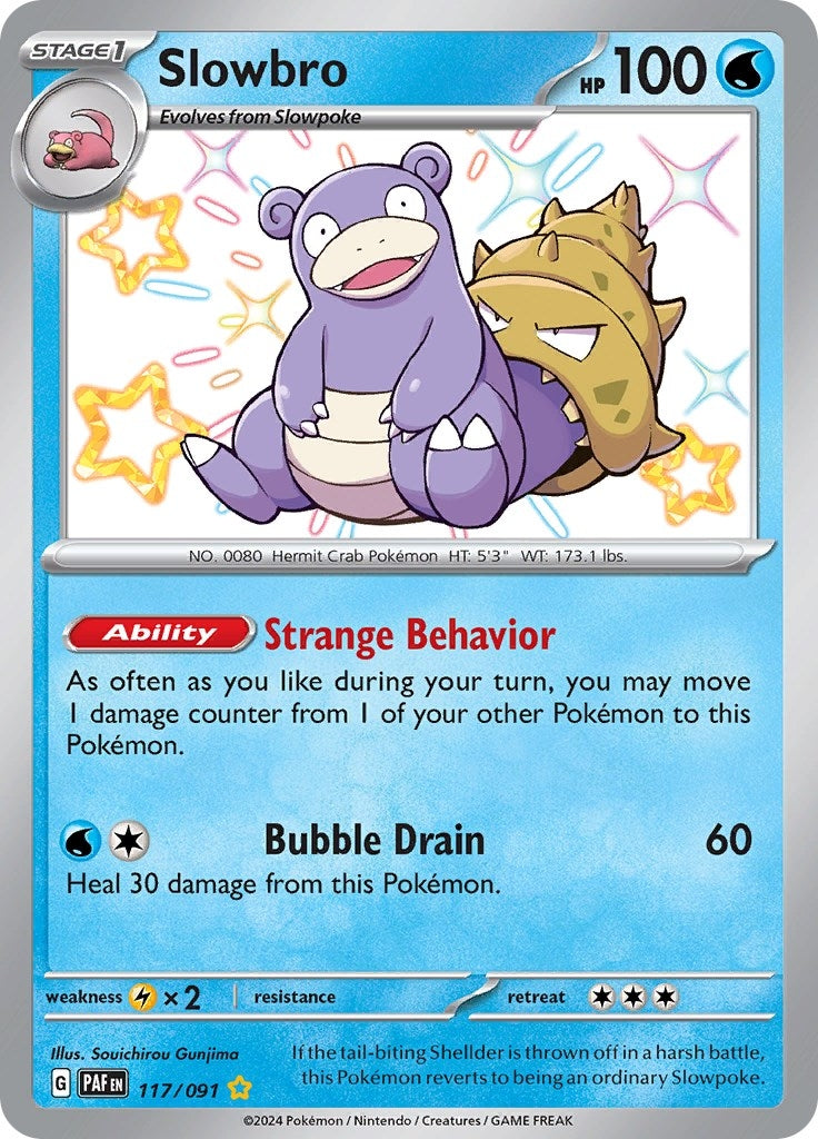 Image for Slowbro (117/091) (PAF) - Pokemon