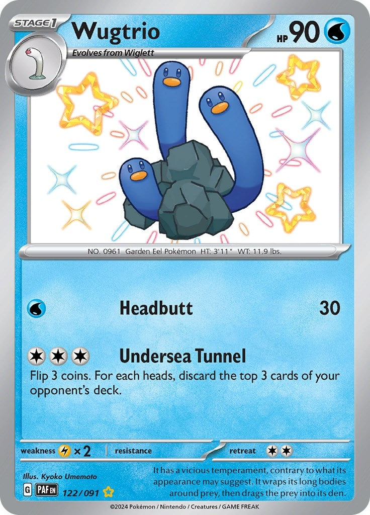 Wugtrio (122/091) (PAF)