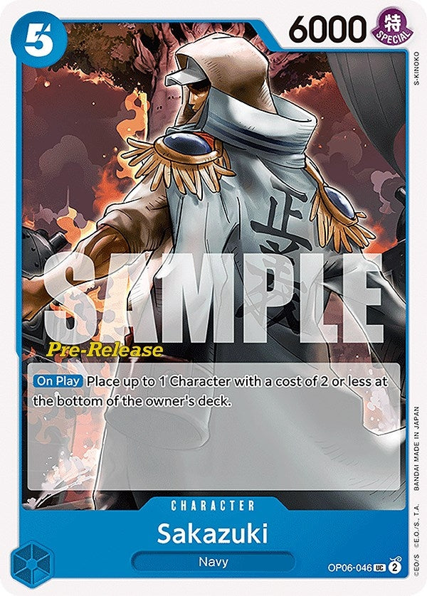 Image for Sakazuki (OP06-046) (OP06 PRE) - One Piece Card Game