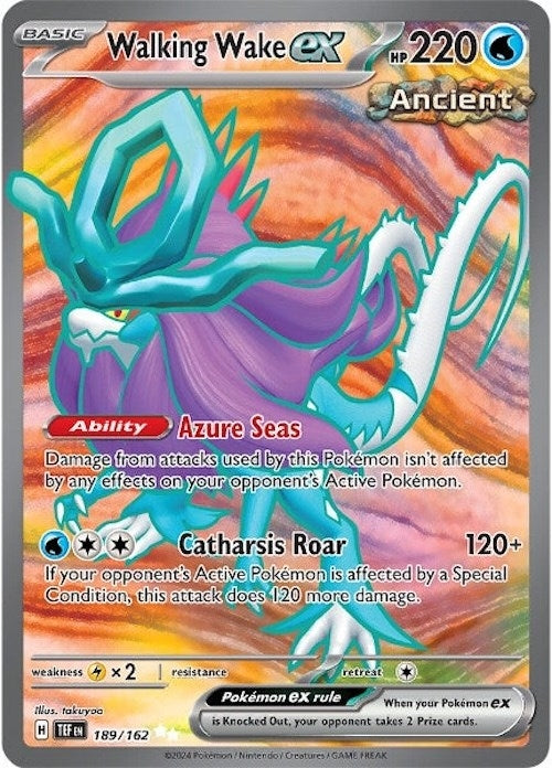 Walking Wake ex (189/162) (TEF)