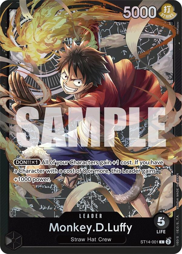 Monkey.D.Luffy (001) (ST14-001) (ST-14)