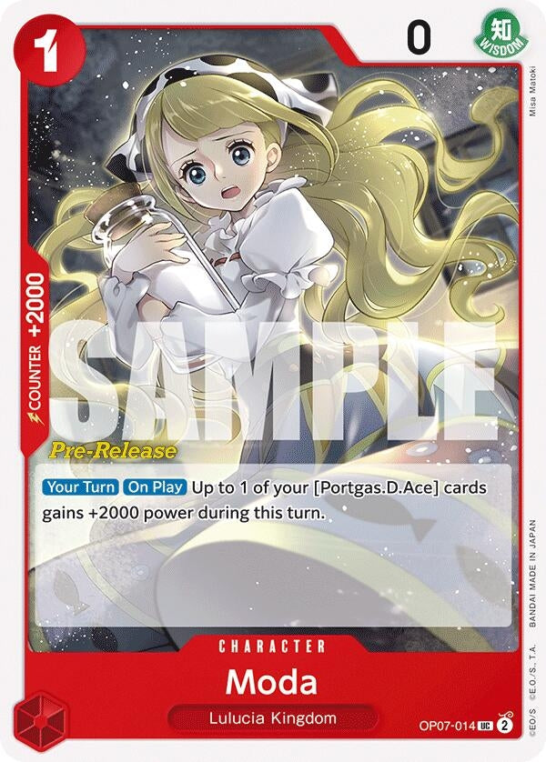 Image for Moda (OP07-014) - One Piece Card Game