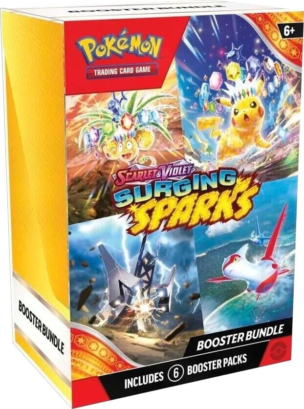 Image for Surging Sparks Booster Bundle (LGS) - Pokemon